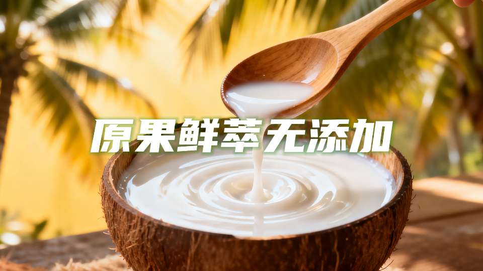 椰浆原料找金岛，源头工厂直供稳！